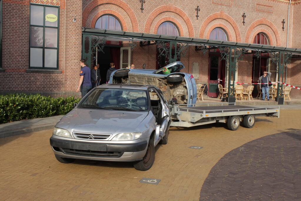 Grote brandweeroefening