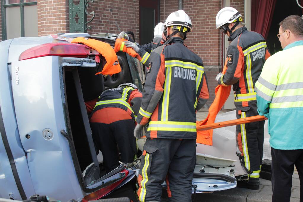 Grote brandweeroefening