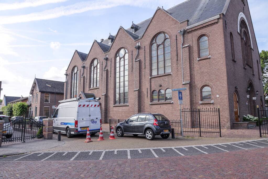 Wederom waterleidingbreuk bij Zuiderkerk