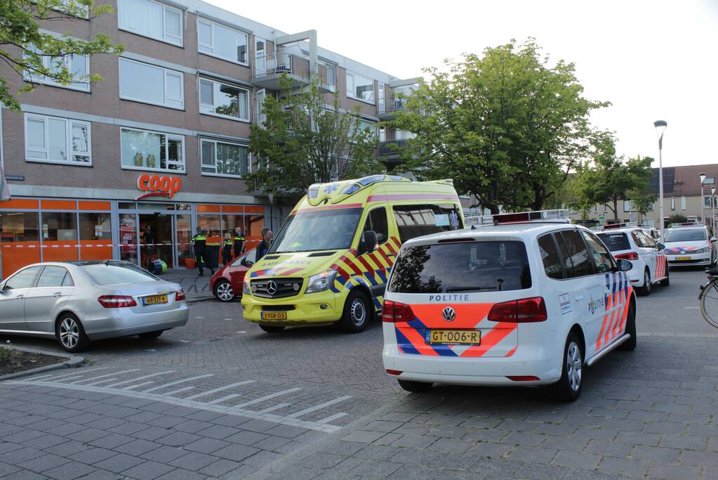 Overval op supermarkt Coop