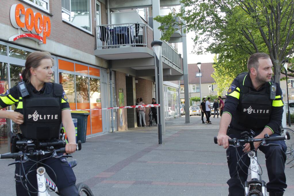 Overval op supermarkt Coop