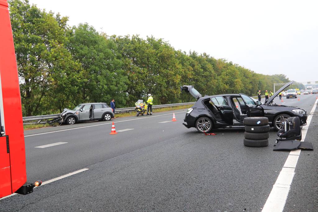 Knooppunt Hoevelaken dicht na ongeval