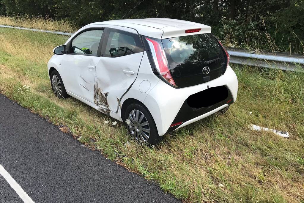 Automobilist gewond na ongeval