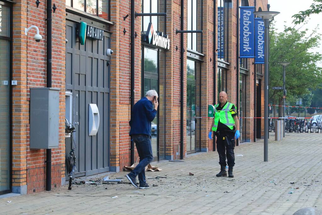Plofkraak ABN AMRO pinautomaat