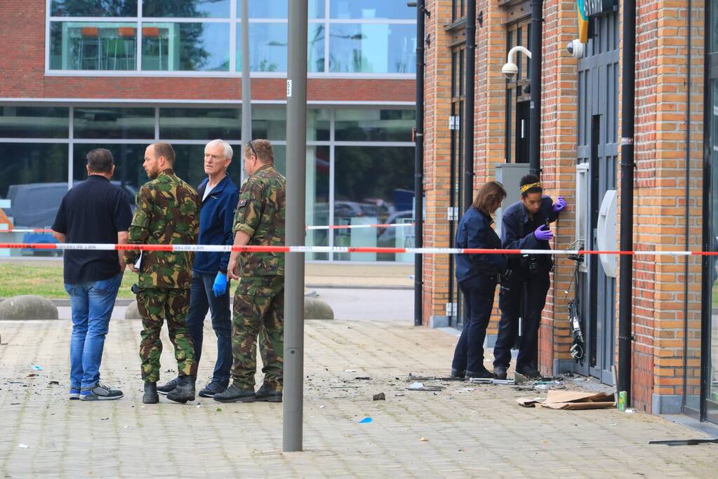 Plofkraak ABN AMRO pinautomaat