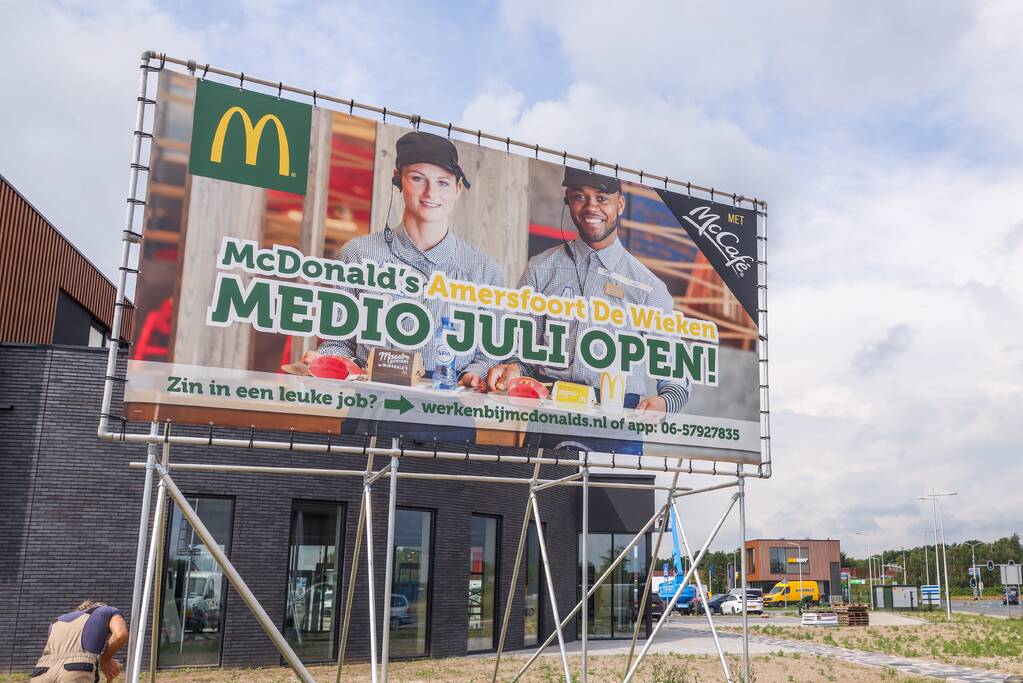 Nieuwe McDonald's opent bijna zijn deuren