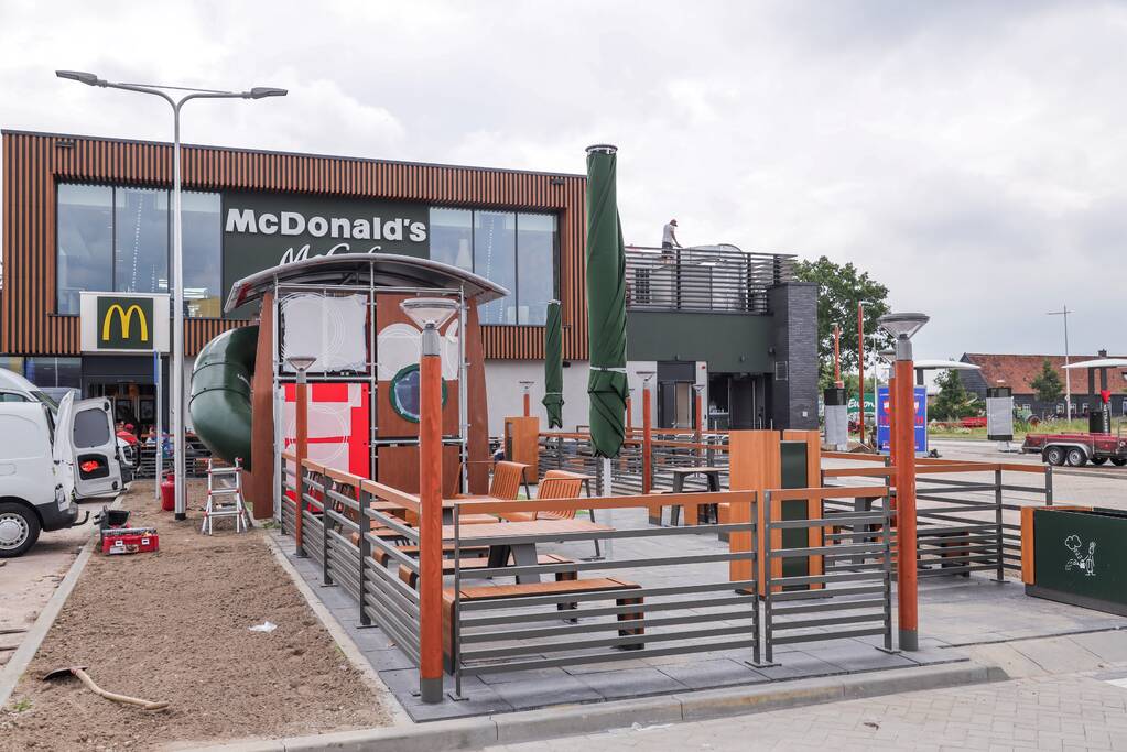 Nieuwe McDonald's opent bijna zijn deuren