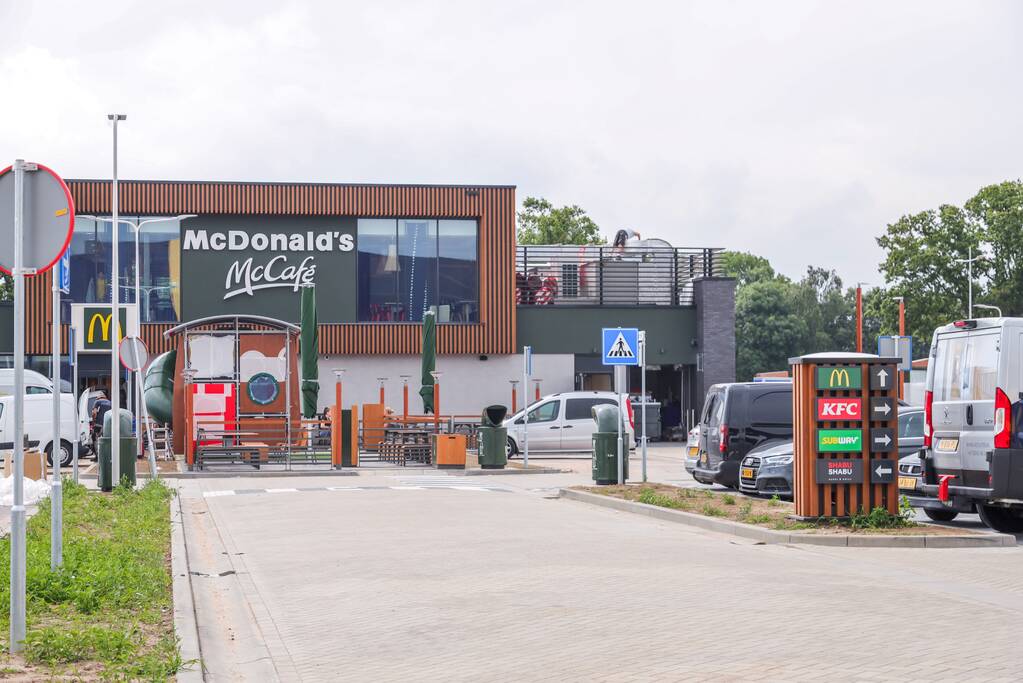 Nieuwe McDonald's opent bijna zijn deuren