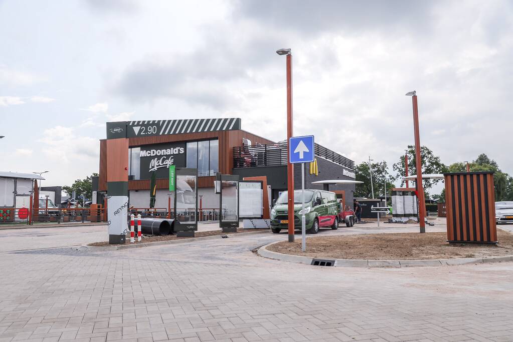 Nieuwe McDonald's opent bijna zijn deuren