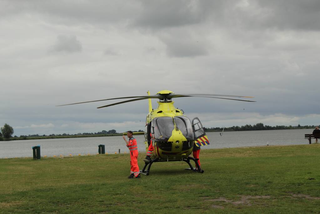 Trauma-arts ingevlogen voor verstikking