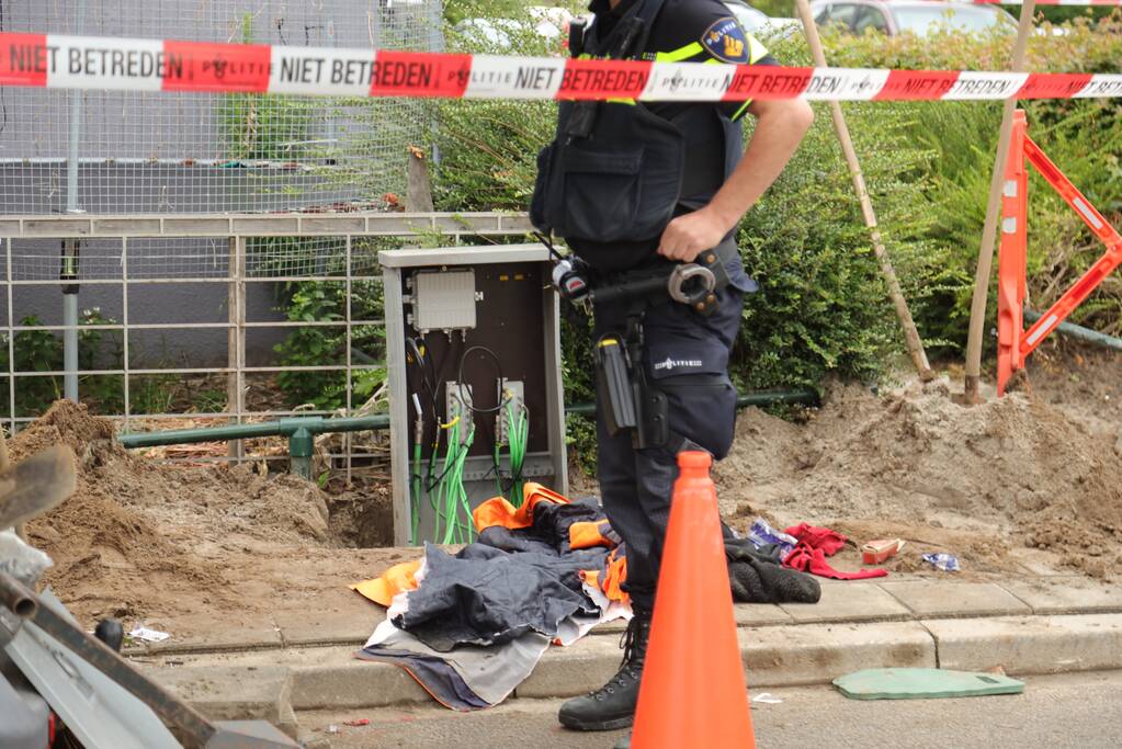 Monteur vindt buiten bewustzijnde collega