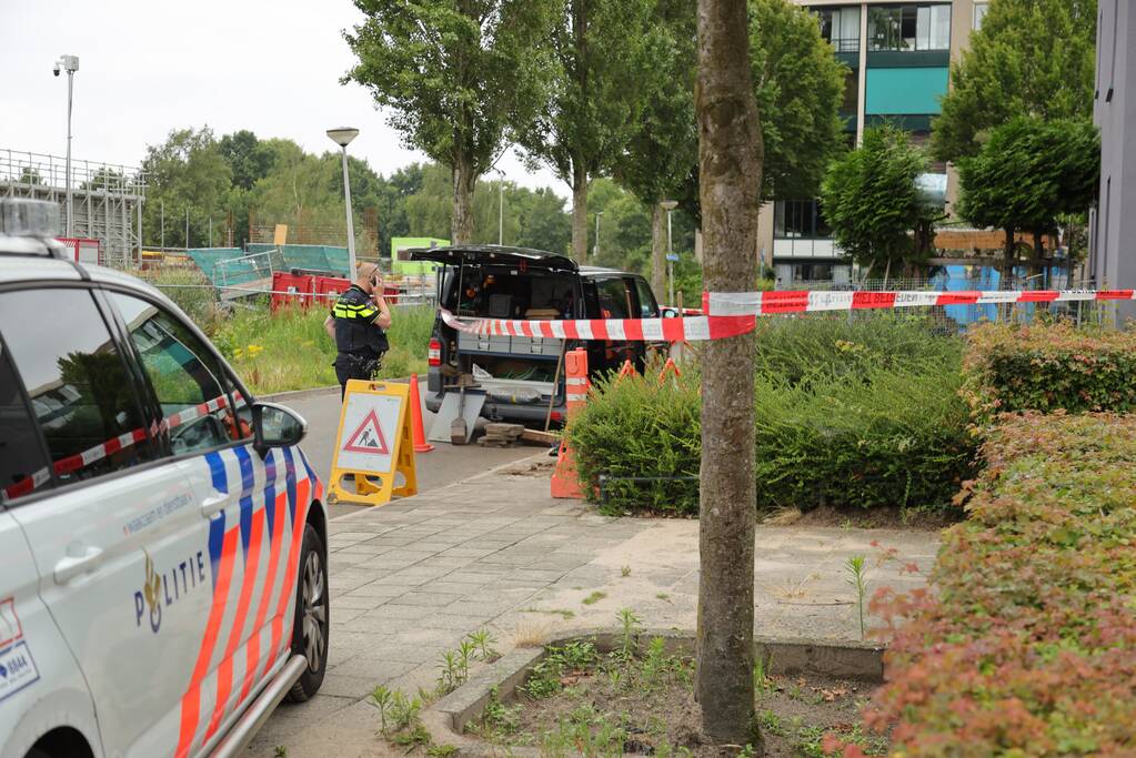 Monteur vindt buiten bewustzijnde collega