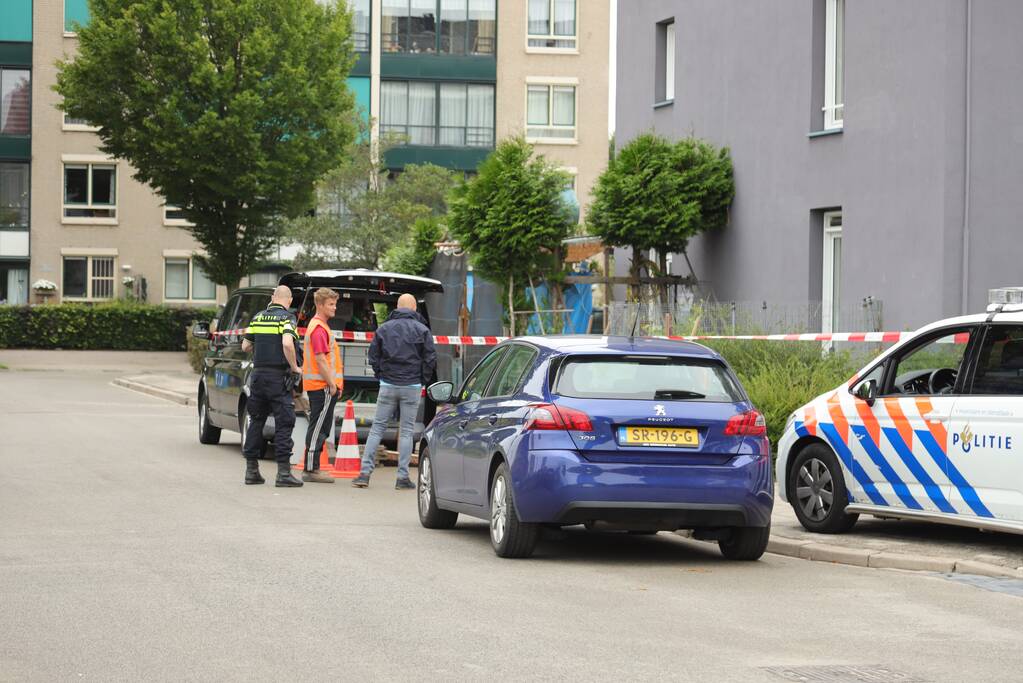 Monteur vindt buiten bewustzijnde collega