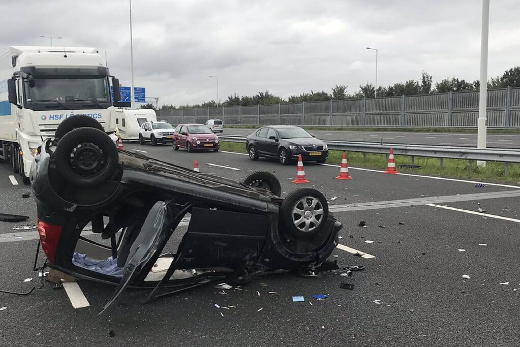 Gewonden na ongeval met vrachtwagen