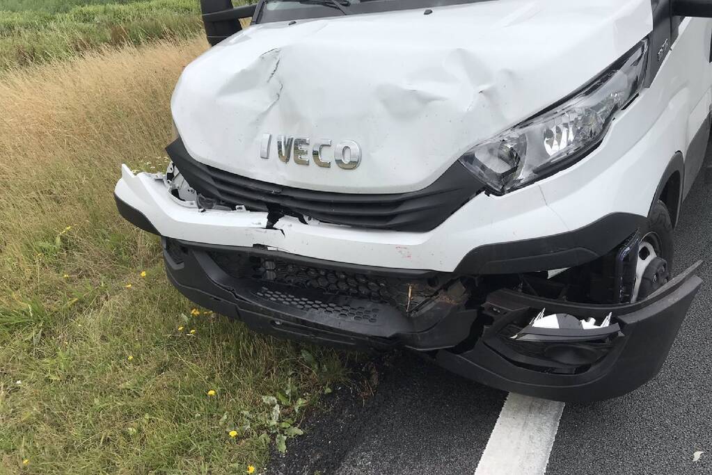 Schade bij kop-staartbotsing