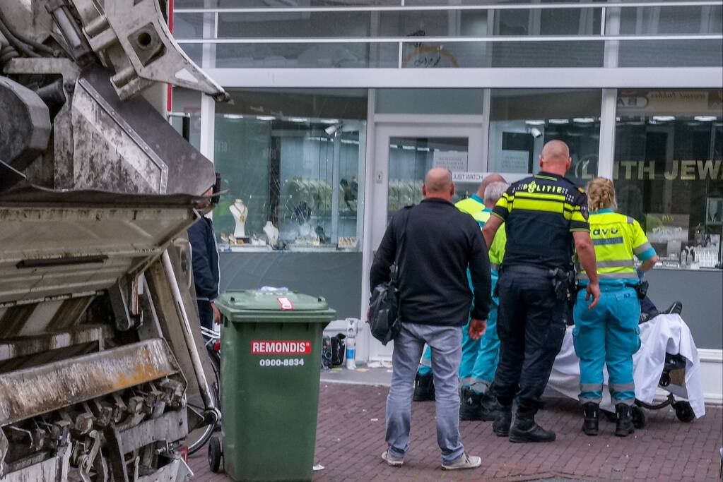 Twee verdachten opgepakt na overval juwelier