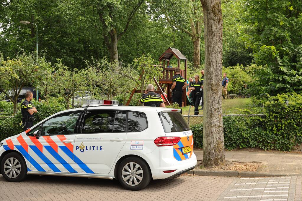 Incident op speeltoestel