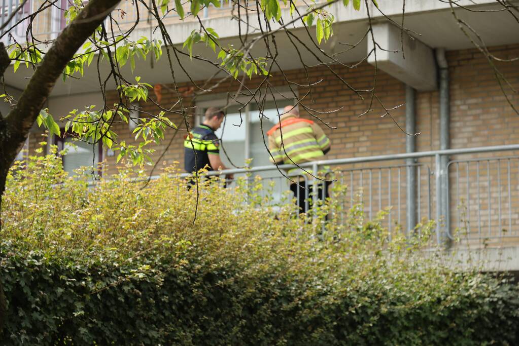Uitslaande brand in slaapkamer