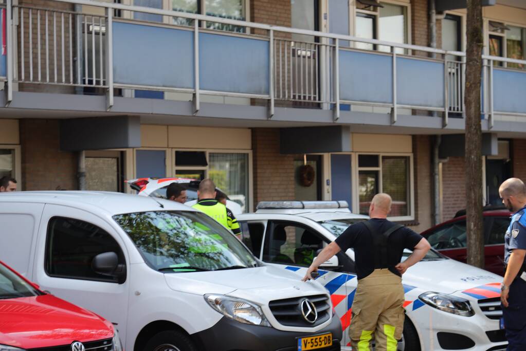 Uitslaande brand in slaapkamer
