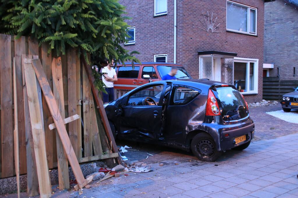 Drankrijder richt ravage aan