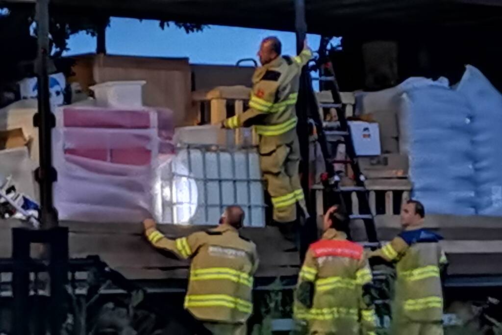 Vrachtwagen trailer vol drugs benodigdheden aangetroffen