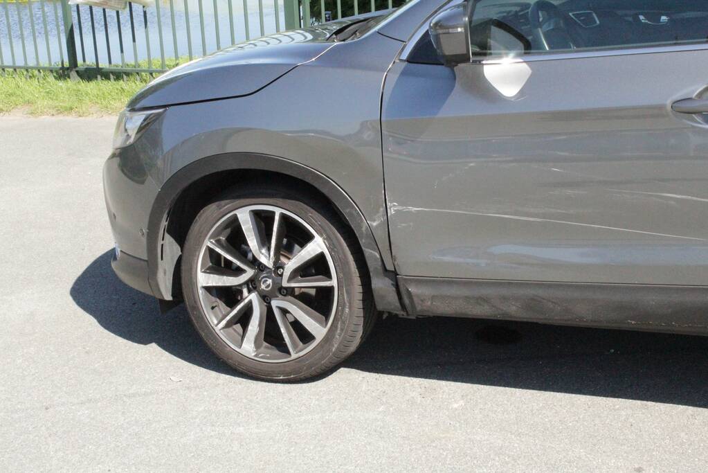 Schade aan voertuigen door inschattingsfout