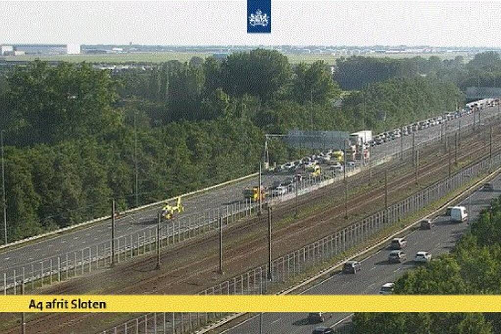 Motorrijder overleden na val op snelweg