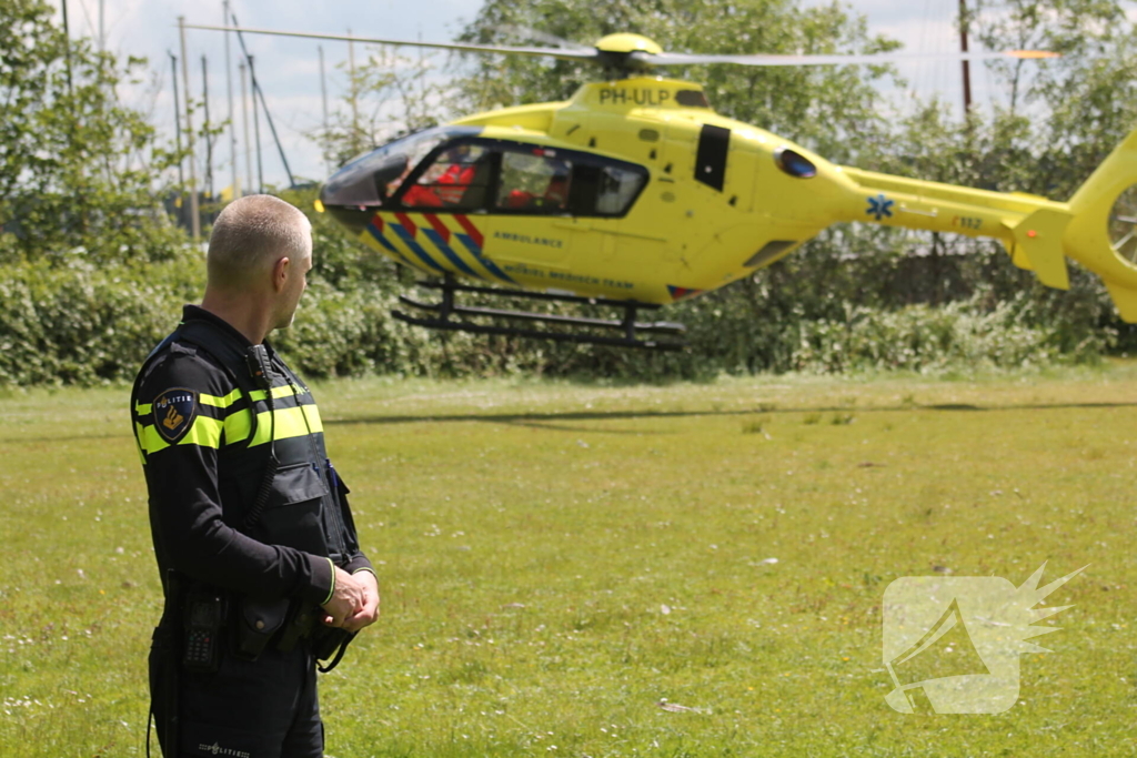 Fietser zwaargewond bij aanrijding