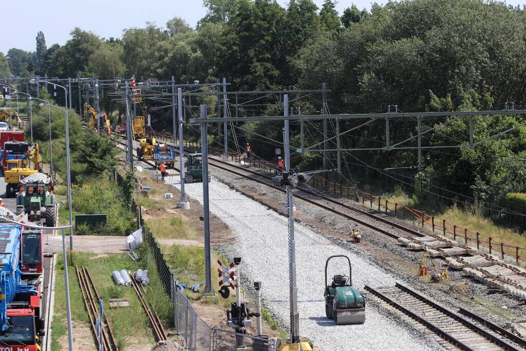 Geen treinverkeer door werkzaamheden