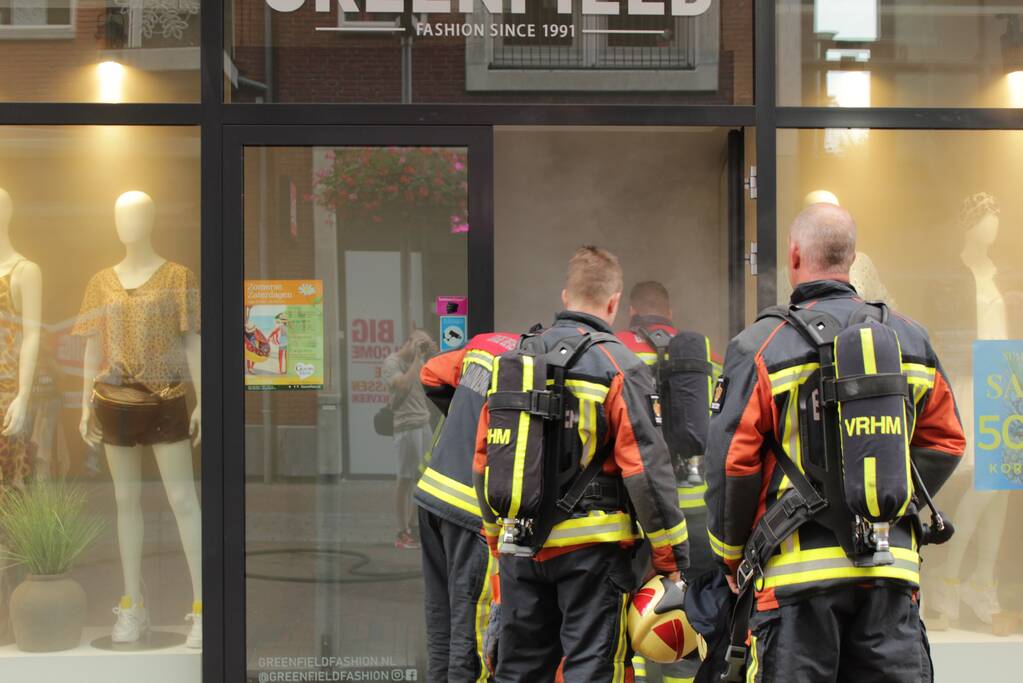 Brand blijkt anti-inbraak rookmachine