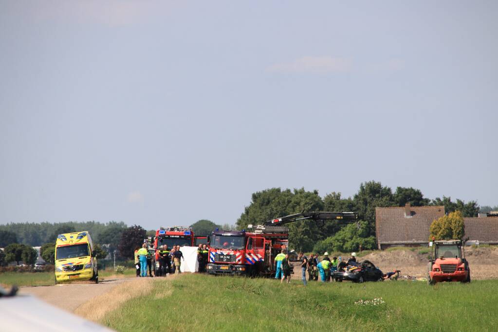 Persoon overleden bij ernstig ongeval