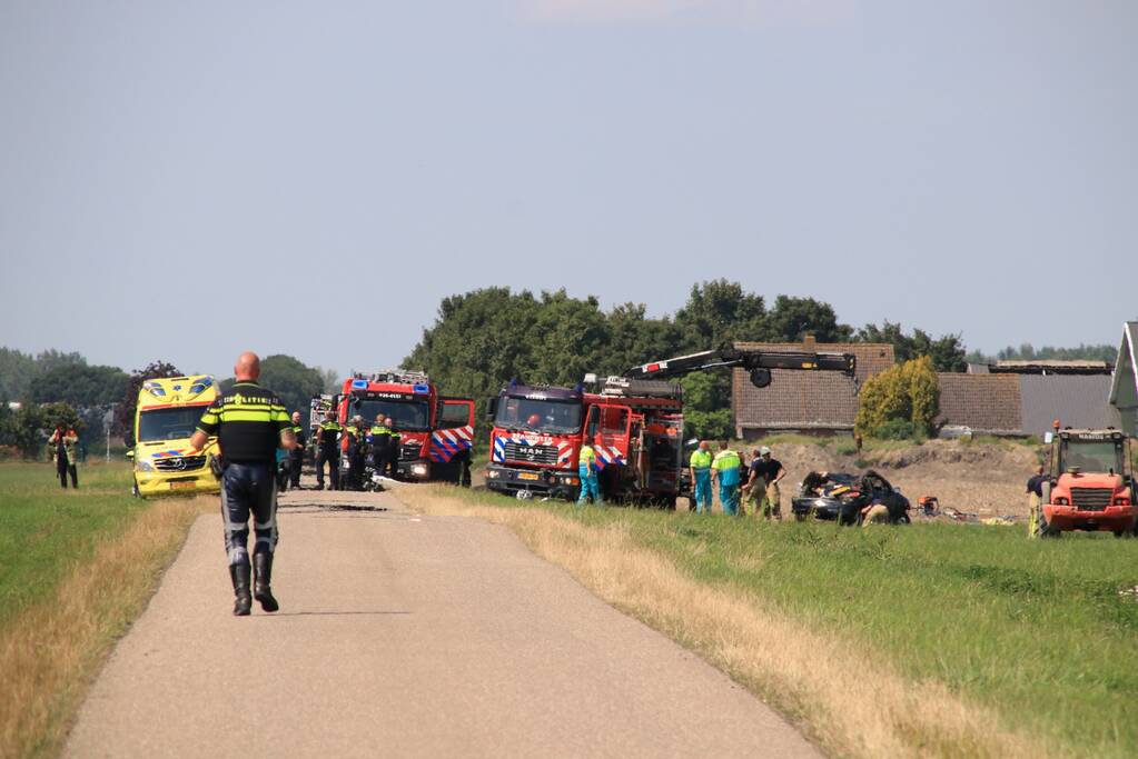 Persoon overleden bij ernstig ongeval