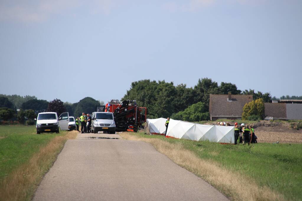 Persoon overleden bij ernstig ongeval