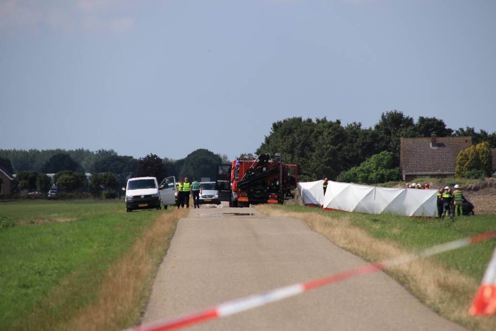 Persoon overleden bij ernstig ongeval