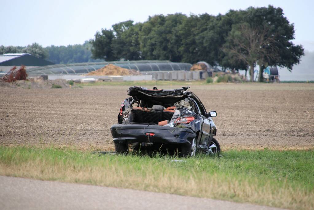Persoon overleden bij ernstig ongeval