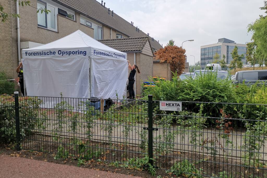 Forensische onderzoek bij woning