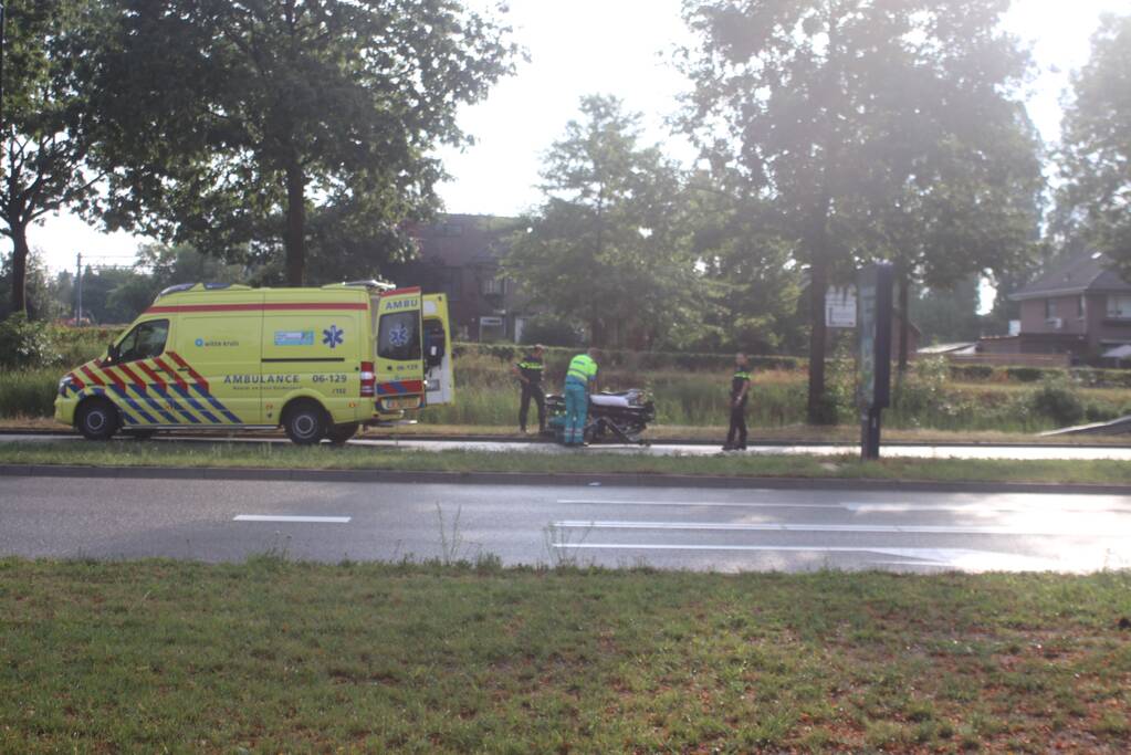 Scooterrijder gewond na valpartij
