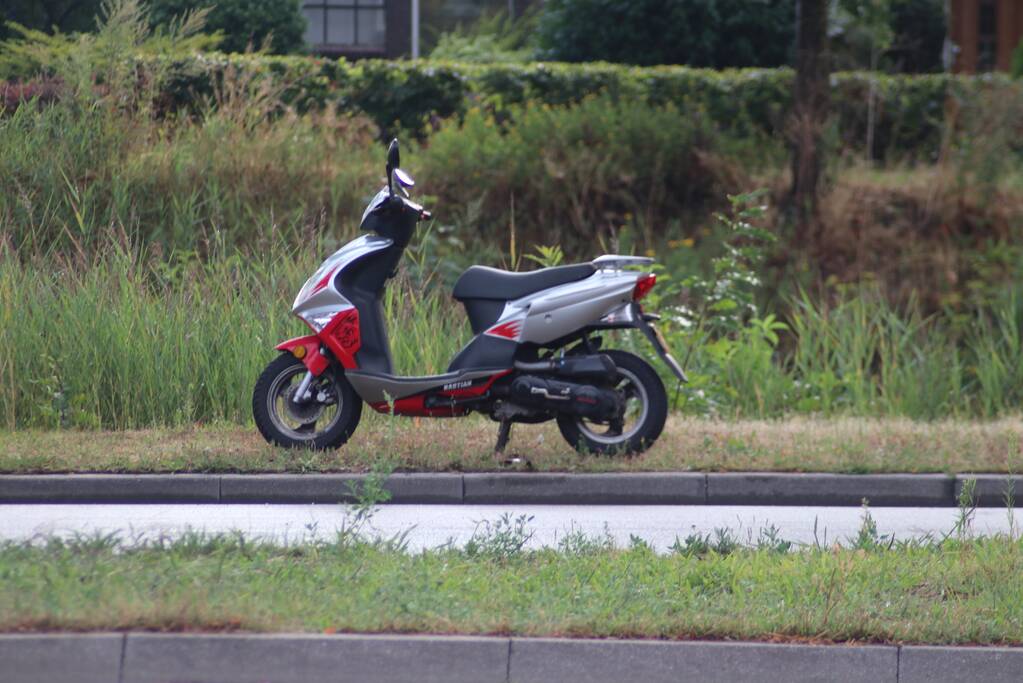 Scooterrijder gewond na valpartij