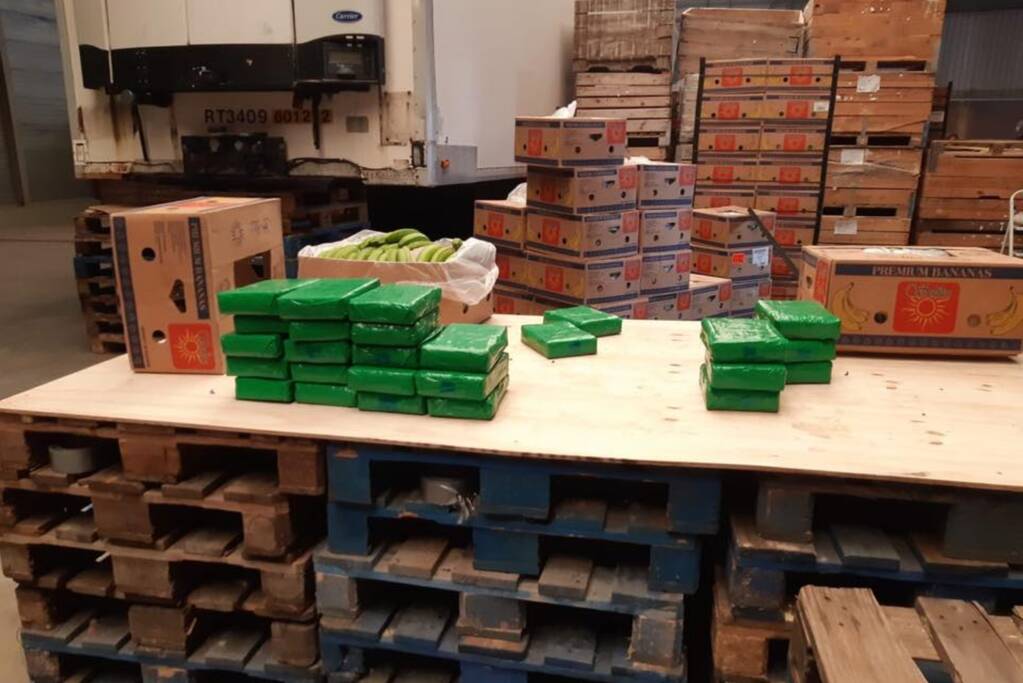 Vier mannen aangehouden na vondst 72 kilo cocaÃ¯ne in loods