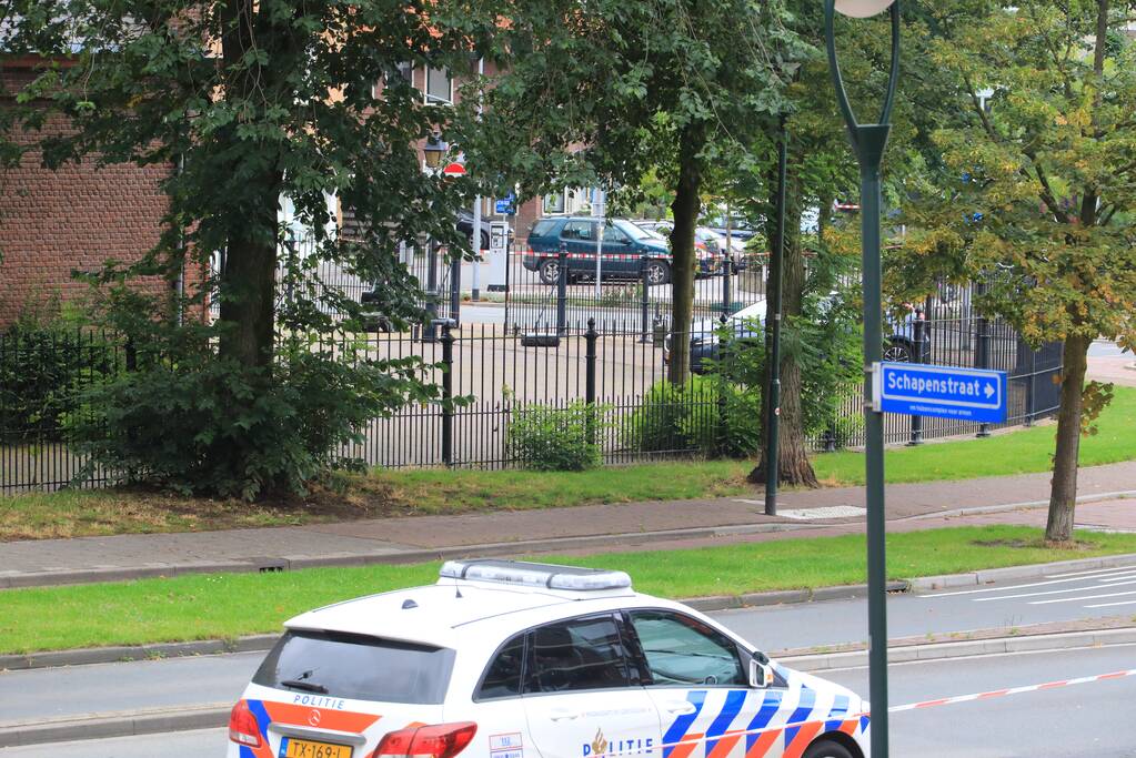 Verdacht pakketje gevonden bij Sint Vituskerk