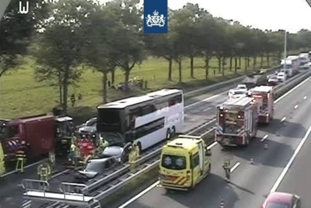 Ernstig ongeval met bus vol met kinderen