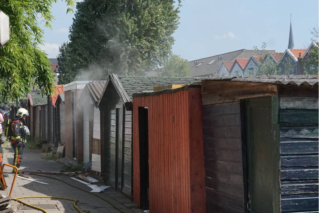 Wietplantage ontdekt na brand in schuur