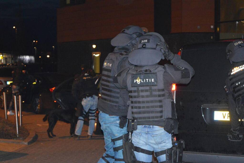 Man aangehouden bij politie-inval