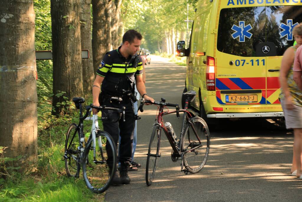 Wielrenner ernstig gewond bij valpartij