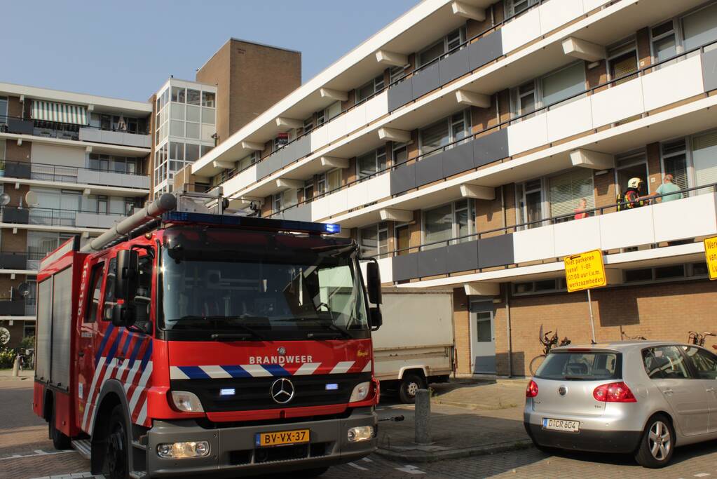 Brand in woning door kortsluiting