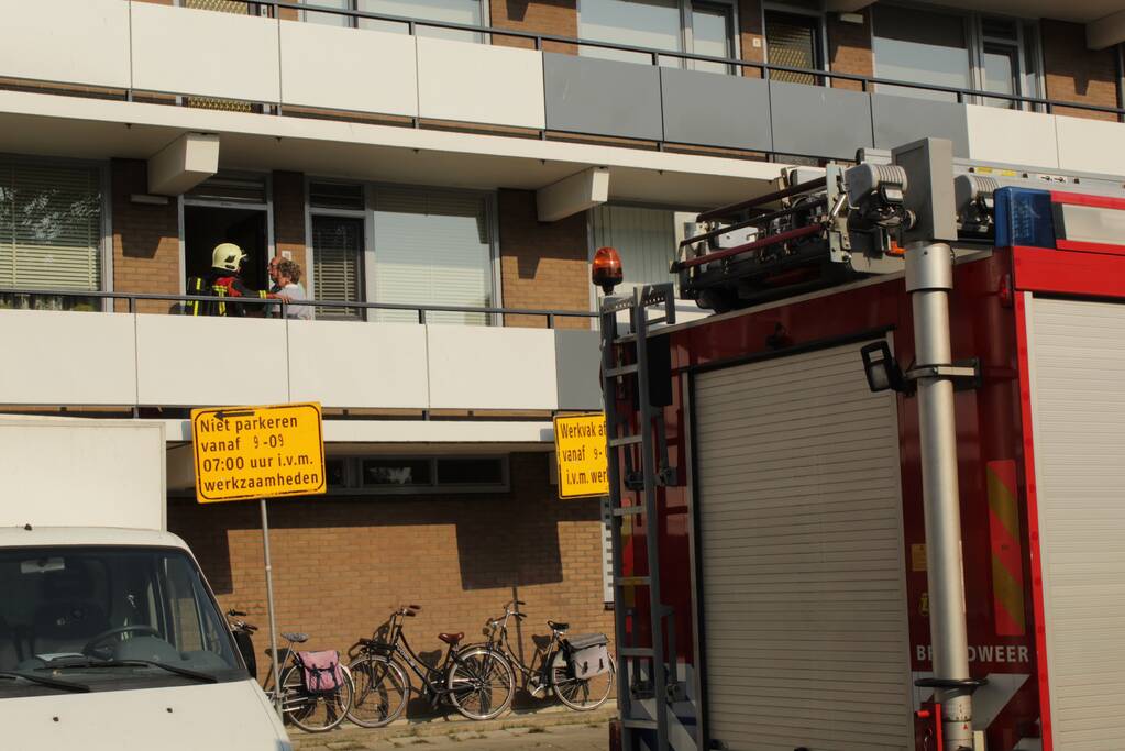 Brand in woning door kortsluiting