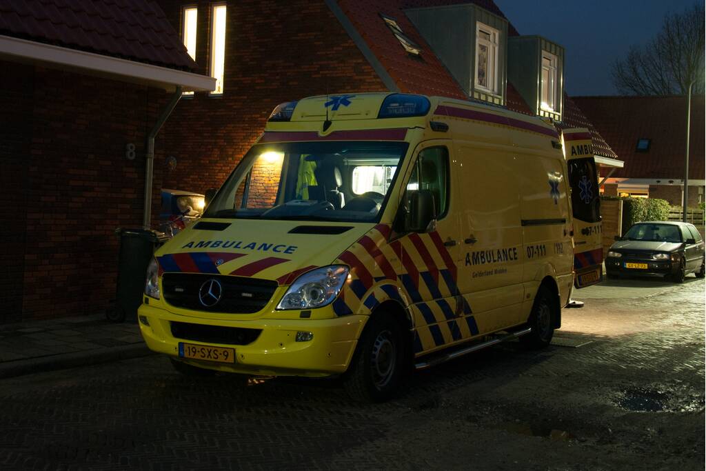 Lichtgewonde na steekpartij