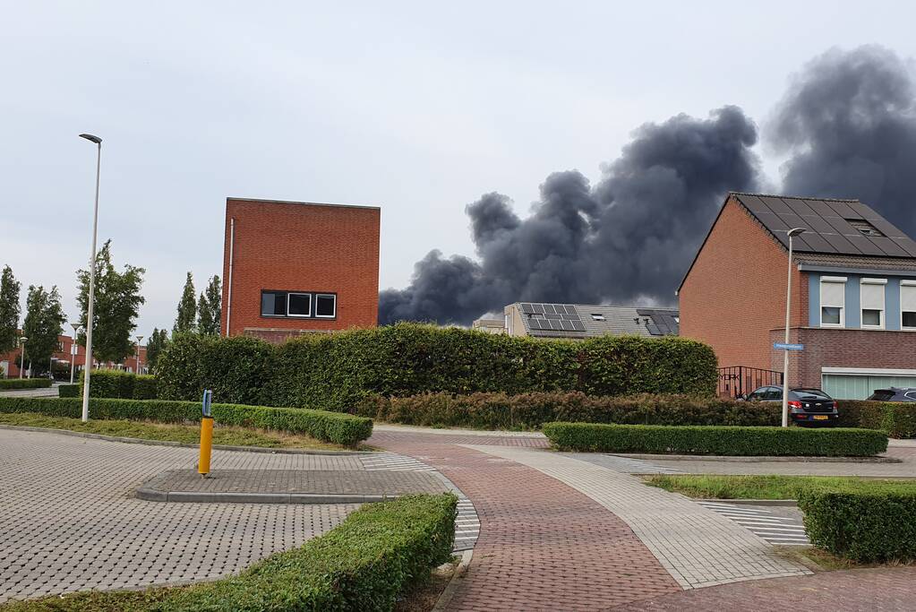 Grote brand in Biomassa Energiecentrale Sittard (BES)