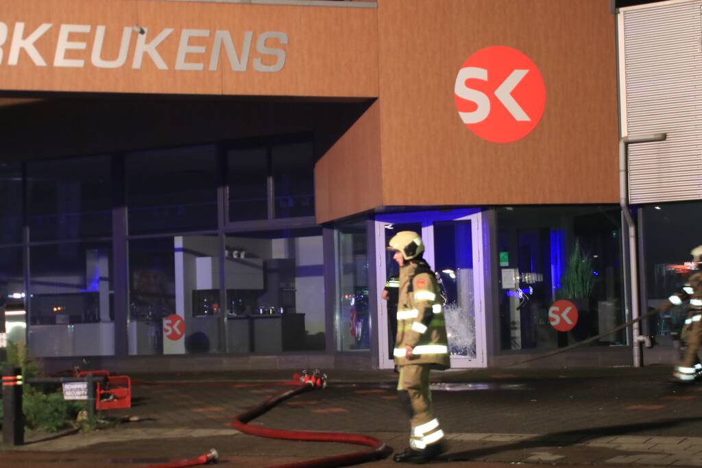 Zeer grote uitslaande brand