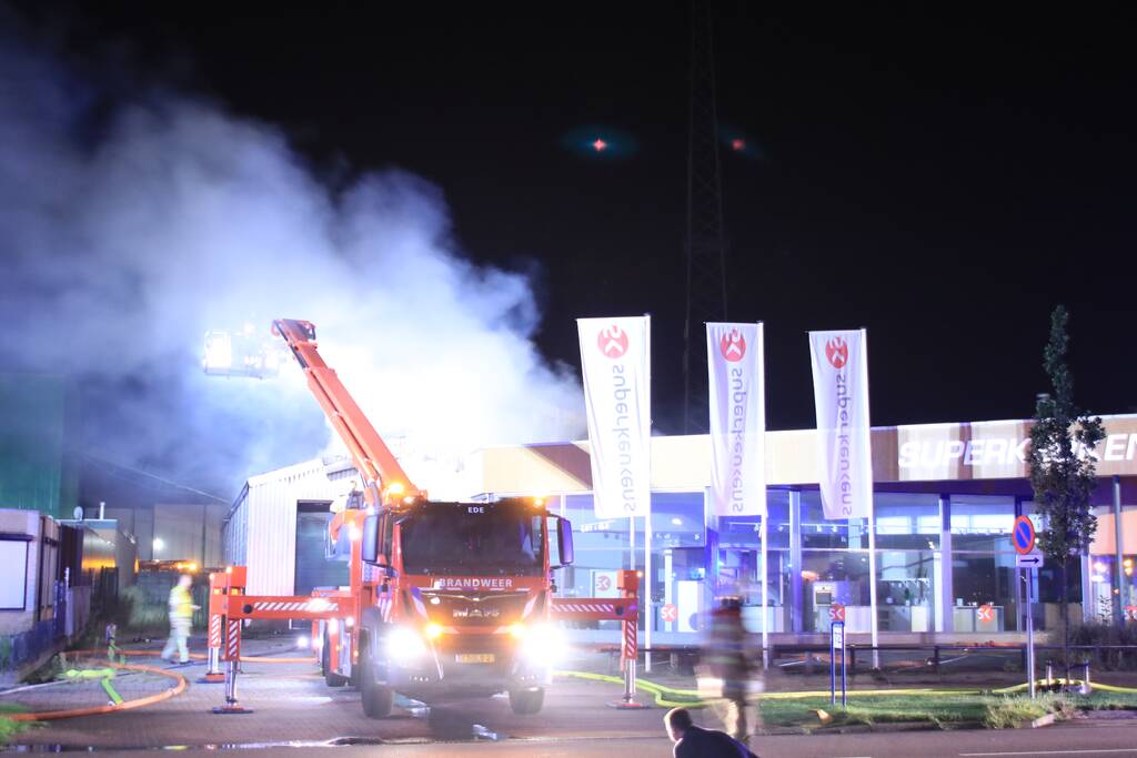 Zeer grote uitslaande brand